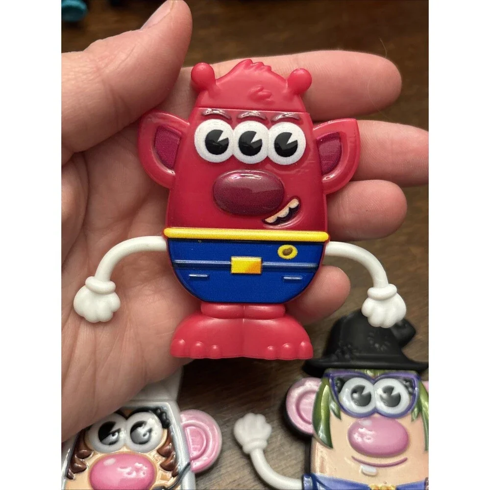 Mr Potato Head Astrospud & A-Lee-Yam Wendys Toy Figure Lot 2025 Hasbro Kids Meal